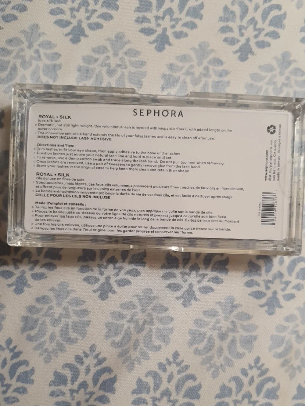 🐞Sephora Royal Silk Luxe Silk Lashes - Black